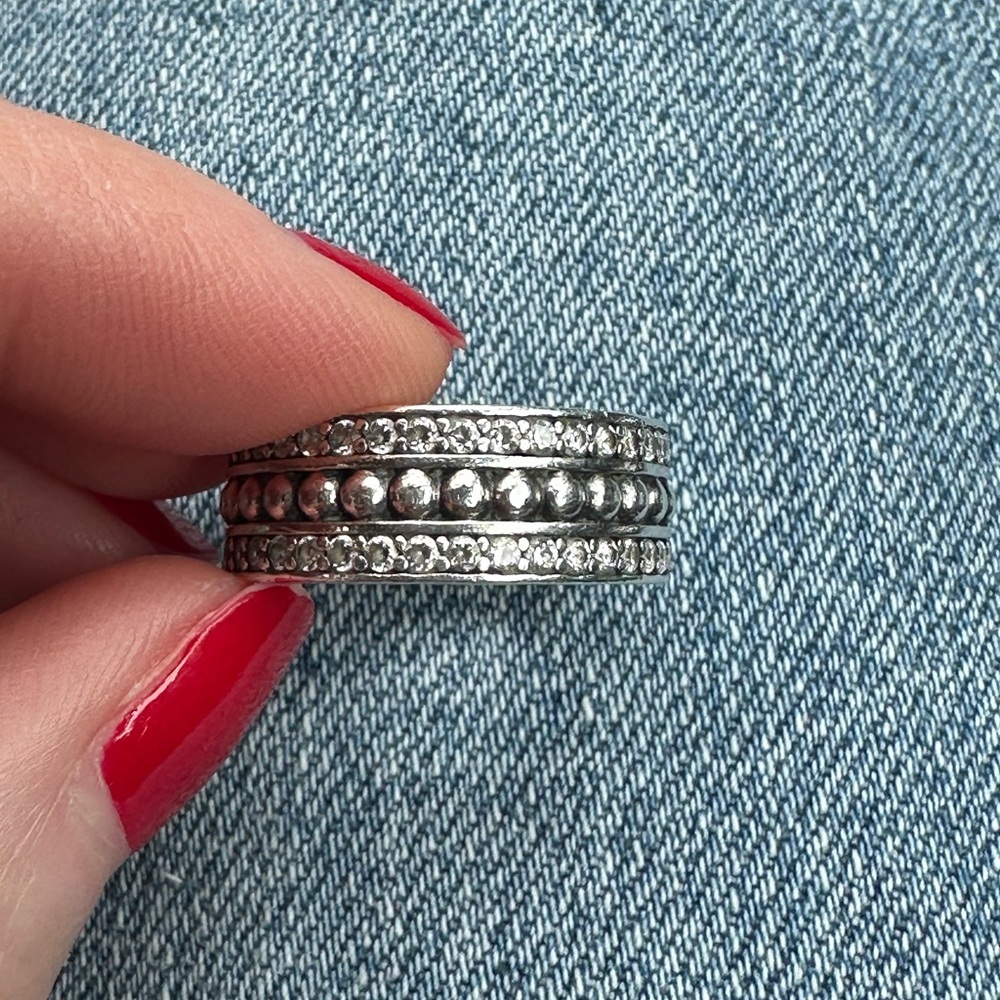 Pandora Silver Band Ring